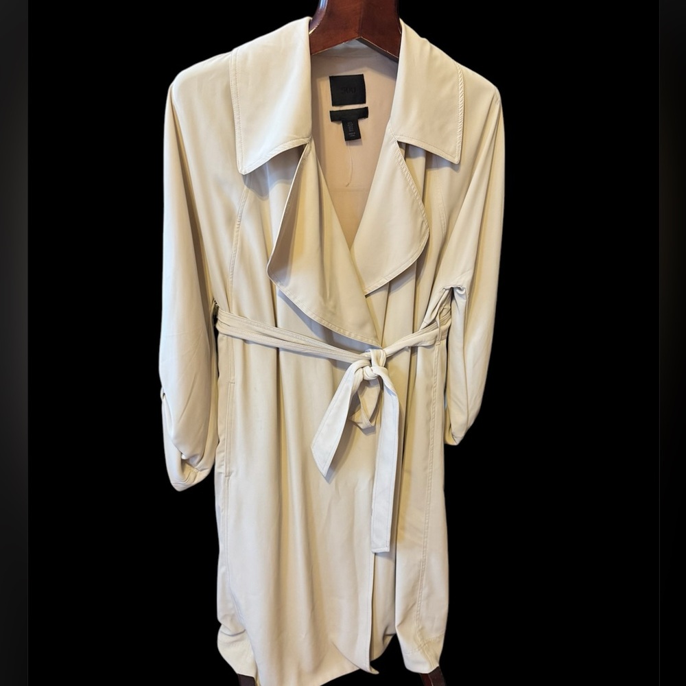 Used once 500 Maison Cinqcent trench size S